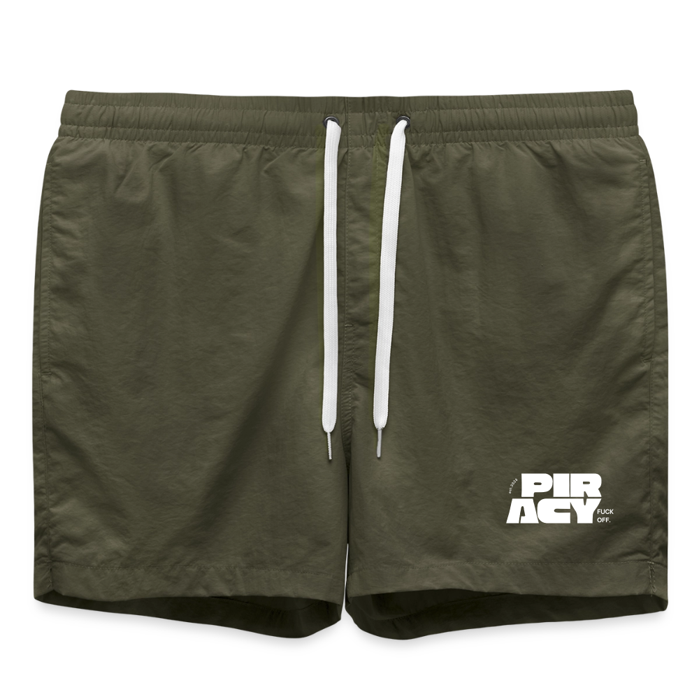 PIRACY SWIMSUIT - vert olive