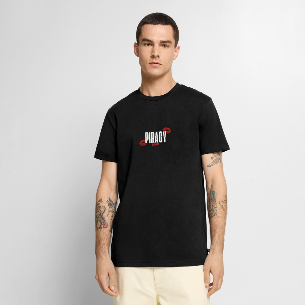 T-shirt I STOLE YOUR BADDIES LAST NIGHT - ROUGE - noir