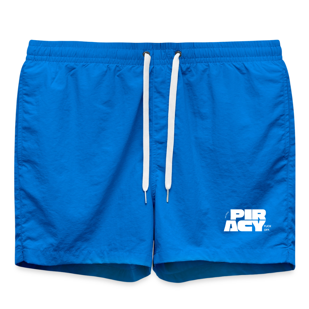 PIRACY SWIMSUIT - cobalt blue